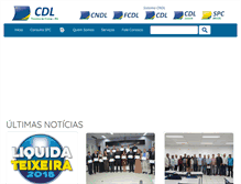 Tablet Screenshot of cdltf.com.br